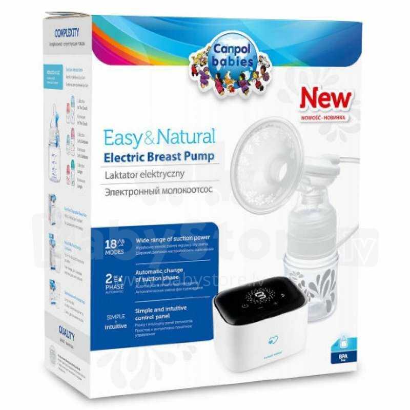 CANPOL BABIES Easy & Natural, 12/207 Breast Pump buy online