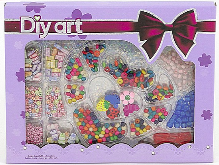 Diy Art Jewelry Set Art.8214611 Комплект для рукоделия с бусинками и бисером (бусины)