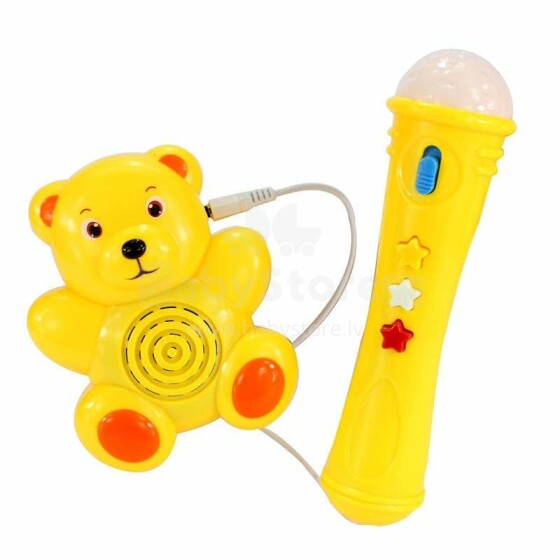 „Shantoi“ mikrofonas „Bear“. 729 Vaikų mikrofonas ant baterijų