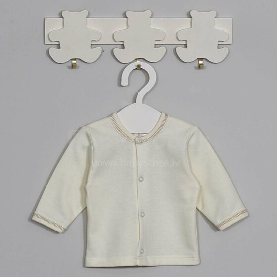 Vilaurita Martis Art.118 baby loose jacket with Velcro buttons from 100% organic cotton