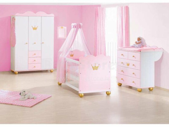 Pinolino Prinzessin Karolin Art.101655G  Комплект детской мебели из 3-х частей