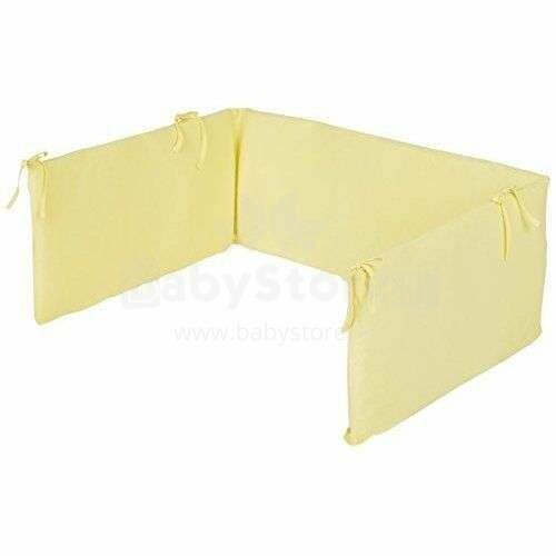 Pinolino Jersey Yellow Art.650002-4  Бортик-охранка для детской кроватки, 165x28см