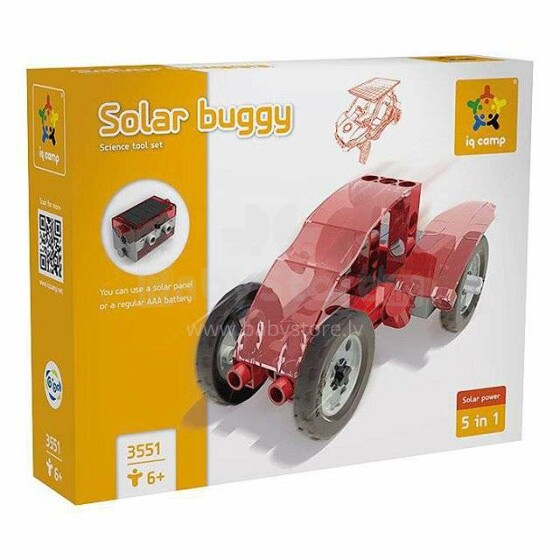 Gigo Solar Buggy Art.3551 Конструктор Солнечный Багги,37 шт