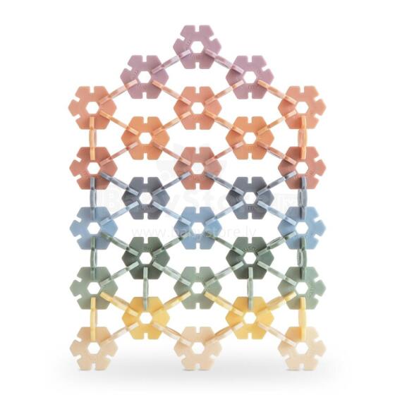 Mushie HEX Connect Building Toy Set Art.101528 Конструктор