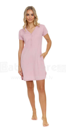 Doctronap Night Dress Art.4542 Light Pink Ночная рубашка для беременных / кормления