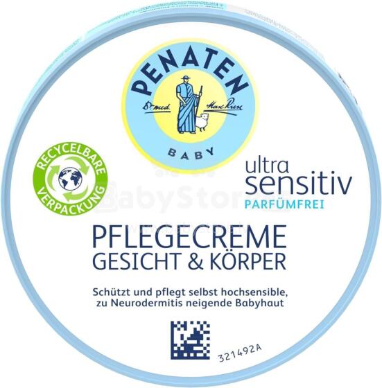 Penaten Ultra Sensitive Cream Art.103757   skin care cream for face and body