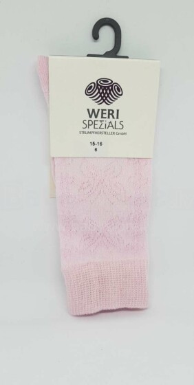 „Weri Spezials“ art. 2110 Vaikiškos medvilninės pusilgės kojinės