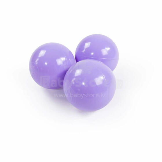 Misioo Extra Balls Art.104226 Šviesiai violetiniai baseino kamuoliukai Ø 7 cm, 50 vnt.