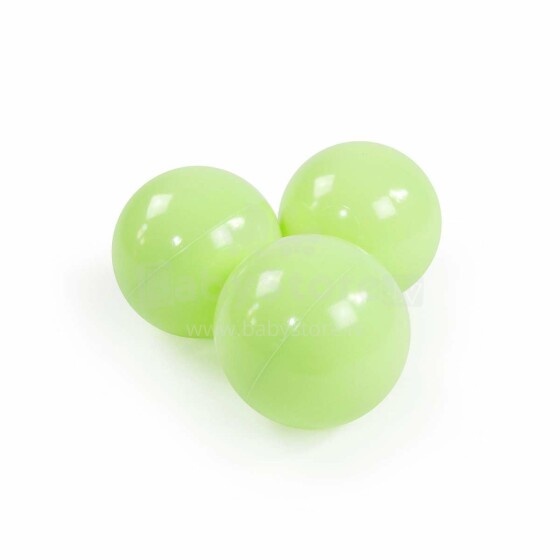 Misioo Extra Balls Art.104229 Šviesiai žali baseino kamuoliukai Ø 7 cm, 50 vnt.