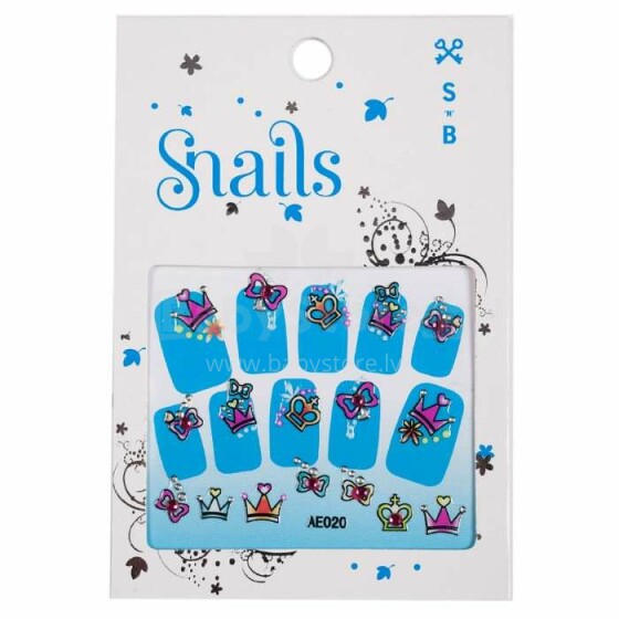 Snails Nail Art Perfect Princess Art.0200 Uzlīmes nagiem