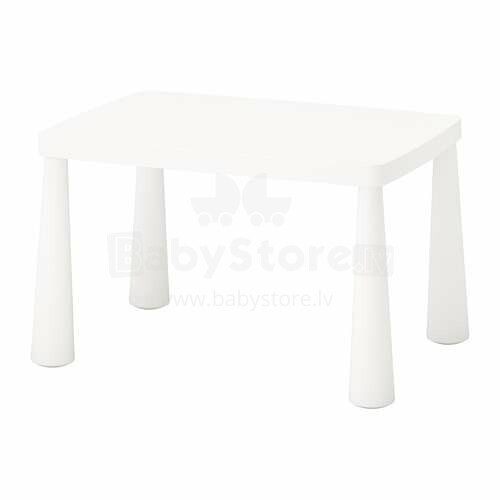 Ikea Art.503.651.77 Mammut Children's table, indoor/outdoor white 77x55