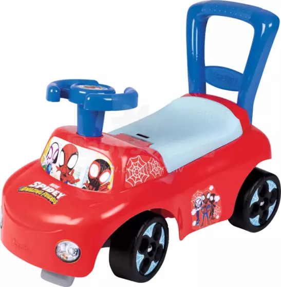 Smoby Spidey Car Art.720508S Детская машинка-ходунки с музыкой