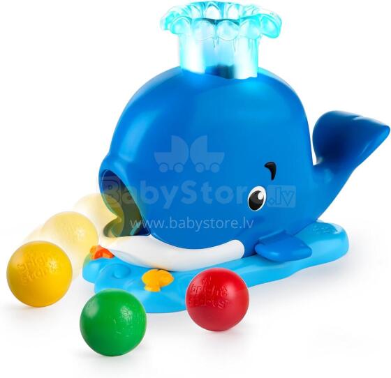 Bright Starts Silly Spout Whale Popper Art.105379  Развивающая игрушка Кит с шариками