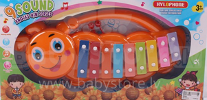 BebeBee ksilofonas 294566 muzikinis žaislų ksilofonas