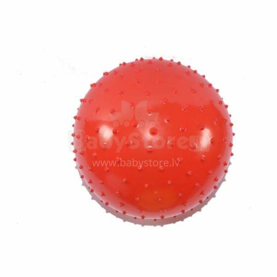Midex Red Art.9876 Sarkana masāžas bumba - ezītis (diametrs Ø20cm)