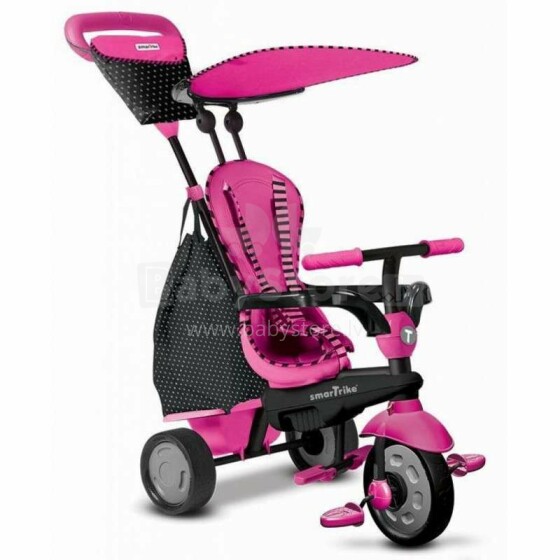 Smart Trike Glow Touch 4in1 Pink Art.6402200 Kolmerattaline jalgratas