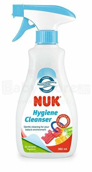 Nuk Hygiene Cleanser Art.SI08 Izsmidzināms tīrīšanas līdzeklis 360ml