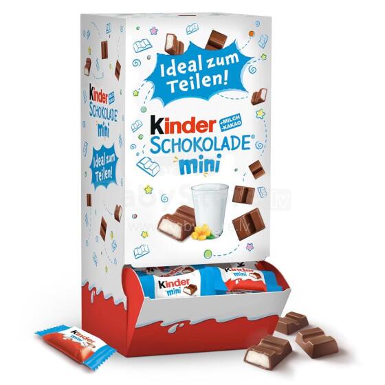 Kinder Mini Chocolate Art.100305  piena šokolāde bērniem,1 gab