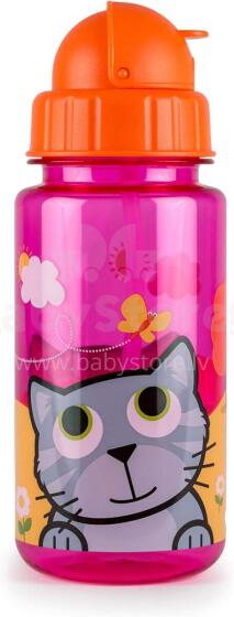Tum Tum Watter Bottle Art.TT3013 Portable drinking cup with straw 400 ml.