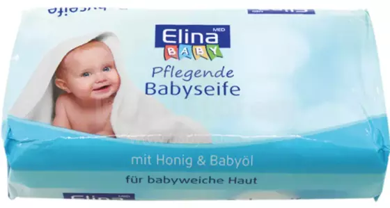 Elina Baby Oil Soap Art.10816  ziepes zīdaiņiem un bērniem uz augu bāzes, 100g