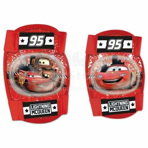 Disney Protectors Cars Art.9006 Детский защитный комплект для  локтей и коленей.