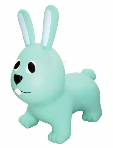 Jumpy Hopping Bunny Art.GT69332 šviesiai mėlynas žaislas, skirtas šokinėti ir balansuoti