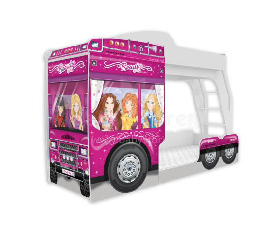AJK Mega Truck Art.108429 Двухъярусная кровать 80x190 cм