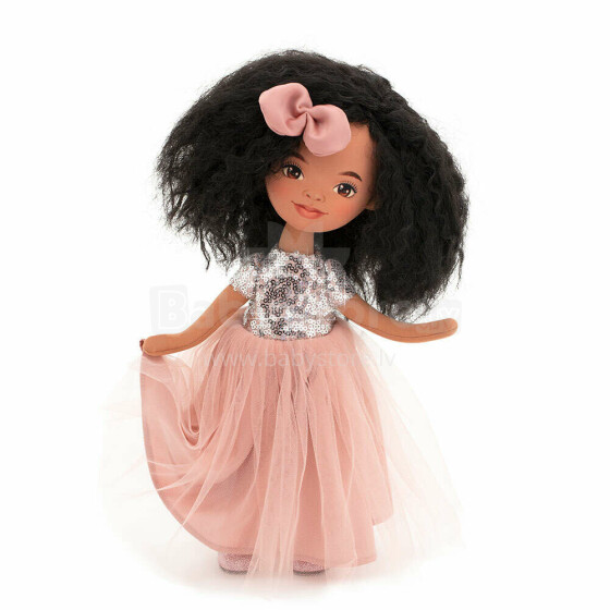 Orange Toys Sweet Sisters Tina in a Pink Dress with Sequins Art.SS05-05 Soft toy doll TINA in a pink dress with sequins (32 cm)