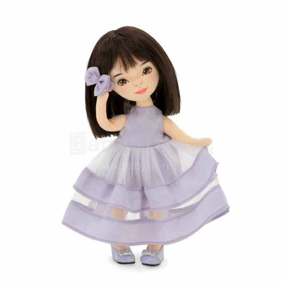 Orange Toys Sweet Sisters Lilu in a Purple Dress Art.SS04 -04 Soft toy doll LILU in a purple dress (32 cm)