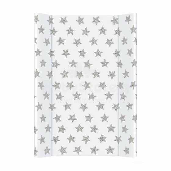 NOCENOTS - Fillikid Stars Grey Art.643-07 Pārtinamais matracis ar stingro pamatni (80x50cm)