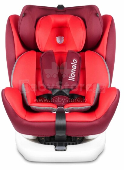 Lionelo Bastiaan Isofix Art.109359 Raudona Automobilinė kėdutė 0-36 kg