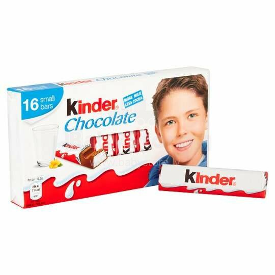 Kinder Chocolate Art. 100318 pieniškas šokoladas vaikams, 200g