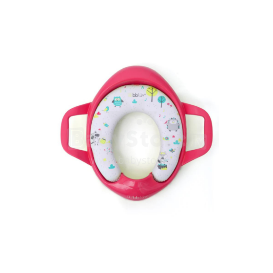 Bbluv Toilet Trainer  Art.B0112-P Pink  Сидение/Накладка для унитаза, мягкая, с ручками
