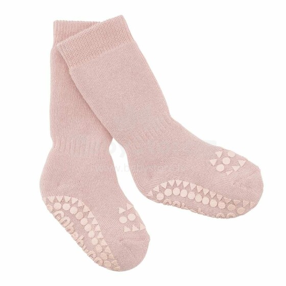 Gobabygo Non-slip Socks Art.111317 Dusty Rose Bērnu zeķītes ar ABS  (neslīpas)