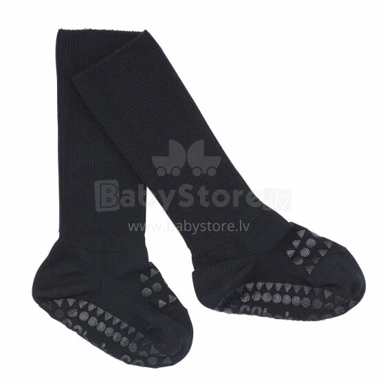 Gobabygo Non-slip Socks Bamboo Art.111330 Dark Blue  Детские носочки с АБС (нескользящие)