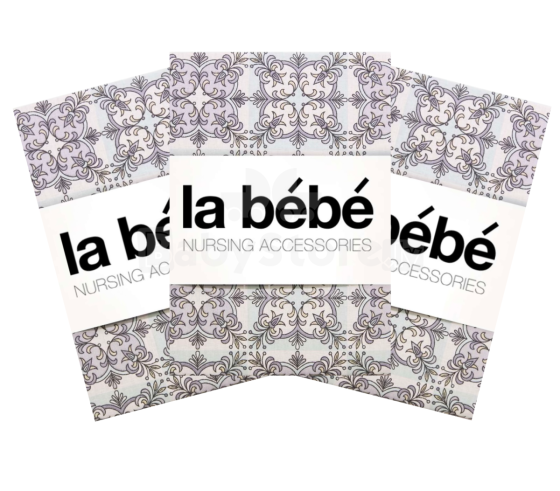 La Bebe Art. (23454) medvilnės medvilnės vystyklų komplektas 75x75 cm (3vnt)