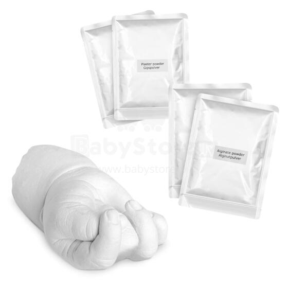 Navaris 3D Cast Set Plaster Feet Hands Art.112183 Набор для создания отпечатка ручки  малыша  3D