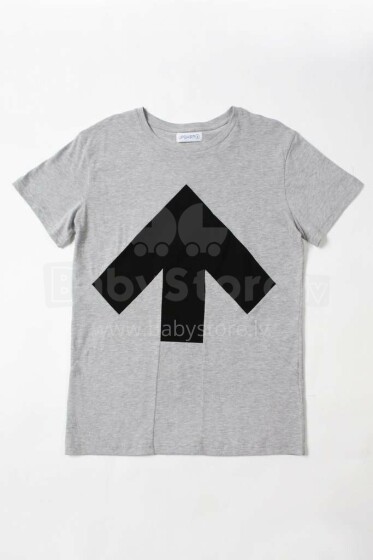 Reet Aus Up-shirt Men  Art.113315 Grey/Black vasaras t-krekls