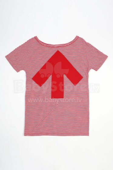 Reet Aus Up-shirt Women Art.113322 Red/White Stripes vasaras t-krekls