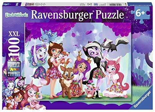 Ravensburger Puzzle Enchantimals Art.R10945  puzzle 100 tk.