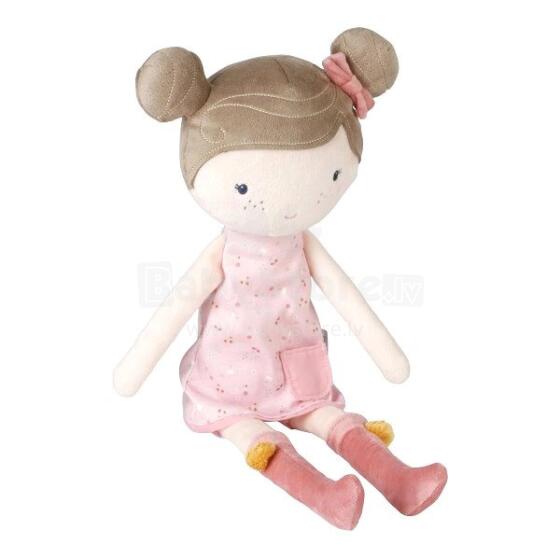Little Dutch Doll Rosa Flowers Art.4558 Mīksta rotaļlieta lelle,50 сm