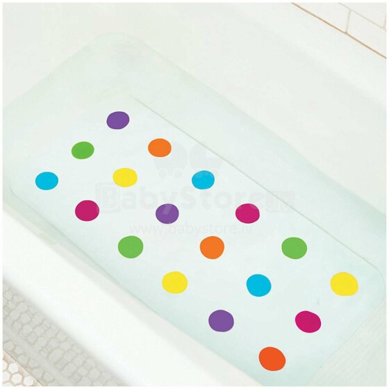 „Munchkin Art.012194 Dandy Dots“ vonios kilimėlis, neslystantis (77,5 x 36,2 cm)