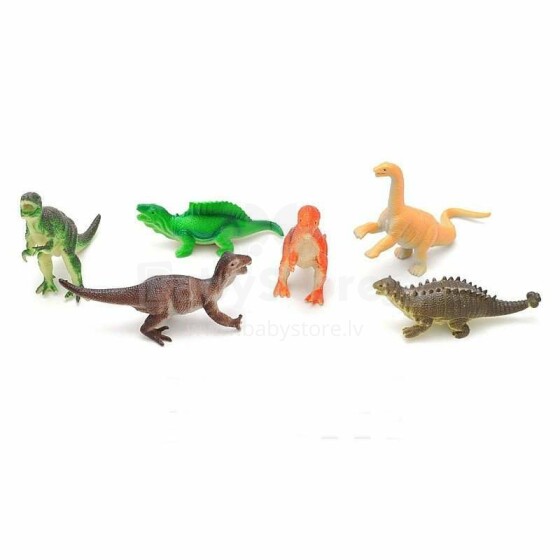 BebeBee Dinosaurs Set Art.500242  Laste mänguasjade prits - haamer