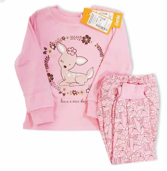 Bembi Pajama Art.PG39-331 Bērnu kokvilnas pidžama