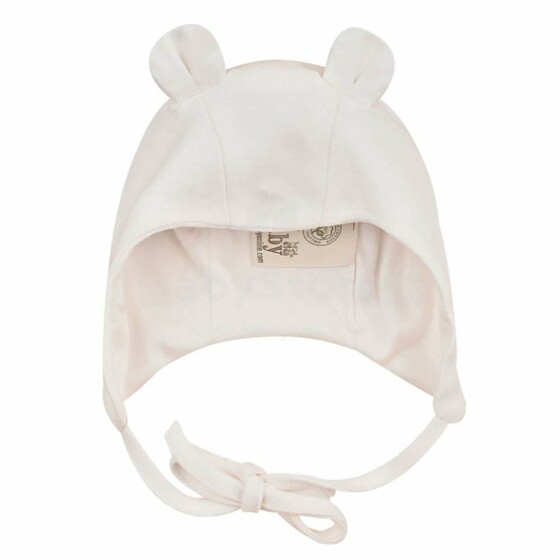 Bio Baby Teddy Hat Art.97220930 Шапочка для новорождённых из 100% органического хлопка