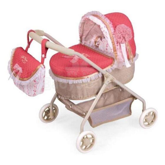 DeCuevas Toys Martina Art.86033 Leļļu rati ar somu