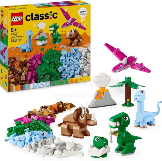 Lego Classic Dinosaur Art.11041 Konstruktors,450gab