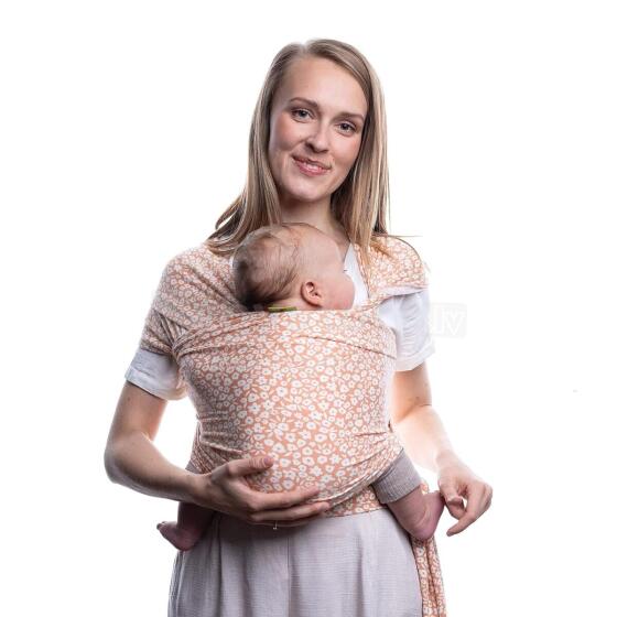 Boba Wrap Sling  Art.118130 Serenity Blues Meadow Многофункциональный слинг - платок