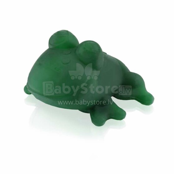 „Hevea“ žalio gumos maudymosi žaislas, 3444503 vonios žaislų varlė iš 100% natūralaus kaučiuko 0+ mėn