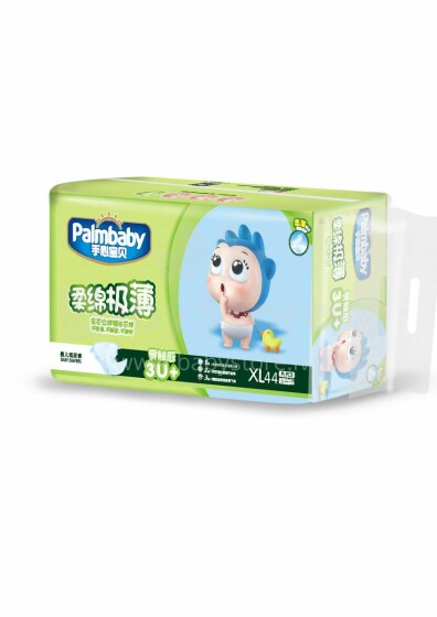 PalmBaby Premium Art.121188 Diapers, XL size 12+ kg, 44 pcs.